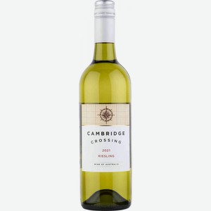 Вино Cambridge Crossing Riesling белое сухое 12 % алк., Австралия, 0,75 л