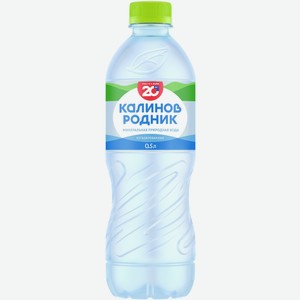 Вода Калинов Родник минеральная природная питьевая негазированная, 500мл