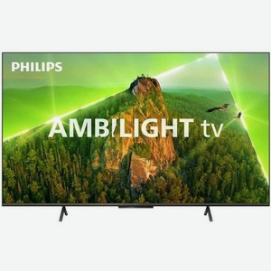 50  Телевизор Philips 50PUS8108/60, 4K Ultra HD, серебристый, СМАРТ ТВ, Android