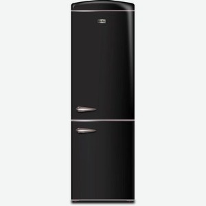 Холодильник двухкамерный ASCOLI ARDRFB 375 WE No Frost, черный