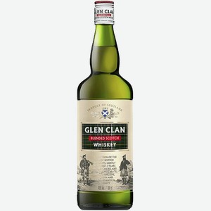 Виски Глен Клан 3 года 40% 1 л /Великобритания/