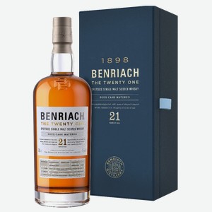 Виски Benriach 21 Years 0.7 л.