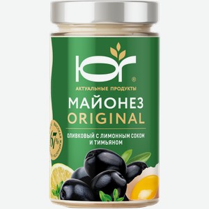 Майонез Юг Оливковый Original с лимонным соком и тимьяном 67% 330мл