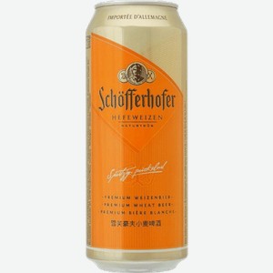 Светлое пиво Schofferhofer Hefeweizen 0.5л