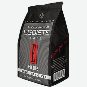 Кофе молотый EGOISTE Noir 100г