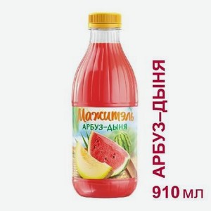 Напиток сывороточный Мажитель арбуз/дыня 950г