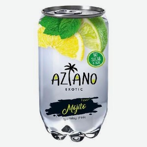 Напиток Азиано Мохито газ.0,350л пэт