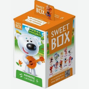 Мармелад с игрушкой в коробочке SWEET BOX МИ-МИ-МИШКИ 4 10г