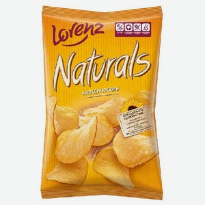 Чипсы картофельные Нэчиралс классические с солью 100г