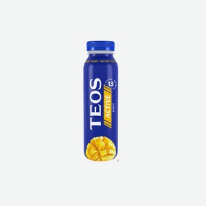 Йогурт Teos Актив Манго с фруктовым наполнителем питьевой 1,8% 260 г