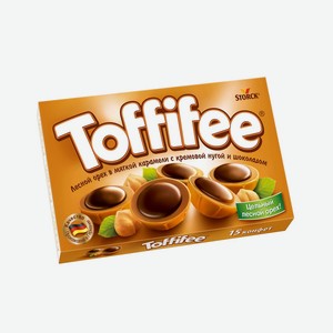 Конфеты в коробке Toffifee карамель орех и шоколад 125 г