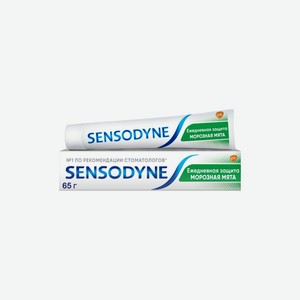 Зубная паста Sensodyne Морозная мята ежедневная защита для чувствительных зубов 65 г