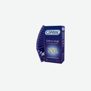 Презервативы Contex Extra Large гладкие увеличенного размера №12
