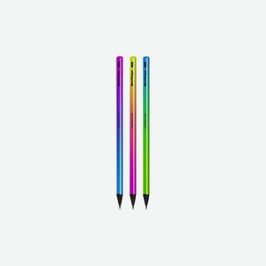 Набор карандашей деревянных чернографитных Berlingo Radiance HB 3 шт