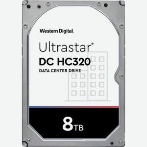 Жесткий диск WD Ultrastar DC HC320 HUS728T8TAL5204, 8ТБ, HDD, SAS 3.0, 3.5  [0b36453]