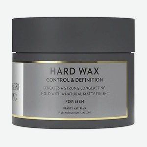 Воск для волос матовый сильной фиксации HARD WAX FOR MEN