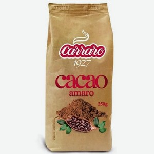 Какао-порошок Carraro Amaro (Bitter) 250 г