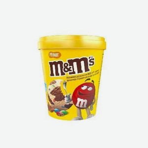БЗМЖ Мороженое М&M ведерко 295г Марс