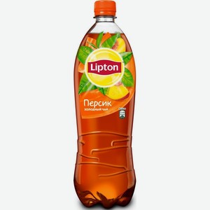 Напиток безалкогольный негазированный Холодный чай Липтон со вкусом персика 1л