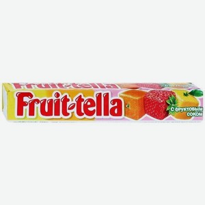 Конфеты с фруктовым соком Фрут-Телла ассорти Ван Мелле м/у, 41 г