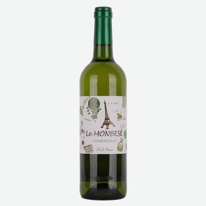 Вино Le Monbese Chardonay 0.75 л.