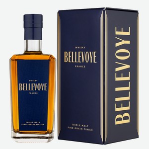 Виски Bellevoye Finition Grain Fin в подарочной упаковке 0.7 л.