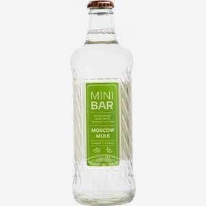 Напиток пивной Mini Bar Moscow Mule цитрус-имбирь 6%, 400мл