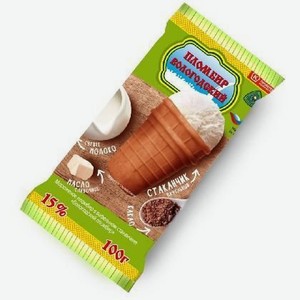 Мороженое Вологодский пломбир в ваф/ст 100г
