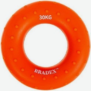 Кистевой эспандер 30кг круглый массажный оранжевый