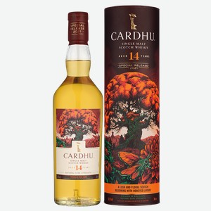 Виски Виски Cardhu Aged 14 Years Old в подарочной упаковке 0.7 л.