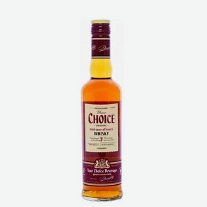 Спиртной напиток Your Choice With Taste of Whisky 3 40% 0,5л