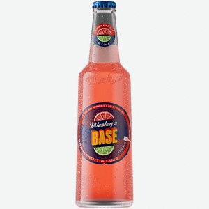 Напиток пивной Wesley s Base со вкусом Грейпфрута и Лайма 4,7% 0,44л стекло