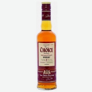 Спиртной напиток Your Choice With Taste of Whisky 3 40% 0,7л