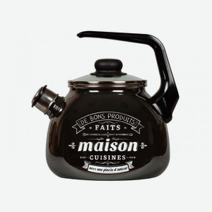 Чайник Maison Черный, эмаль