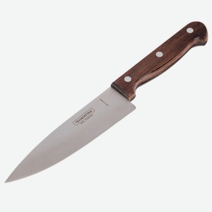 Нож универсальный Tramontina Polywood, 15 см, нерж. сталь/дерево