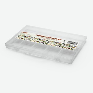 Коробка для мелочей универсальная Архимед, 36 х 20 х 3 см, прозрачная, пластик