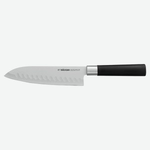 Нож Сантоку с углублениями Nadoba Keiko, 17.5 см, нерж. сталь/пластик