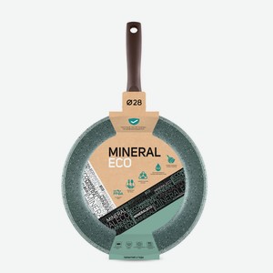 Сковорода НМП MineralEco, 28 см, литой алюминий