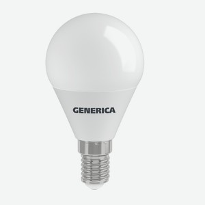 Лампа светодиодная IEK GENERICA, E27, 10Вт, 3000К, 230В, шар