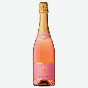Биг Розе вино игристое брют розовое 1 бут. 0,75 л, 11,0%Франция