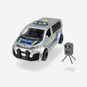 Игрушка Dickie Toys Машинка полицейский минивэн Citroen SpaceTourer фрикционный свет/звук 15 см
