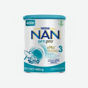 Молочко Nestle NAN 3 детское Optipro 400 г