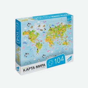 Пазл Dream Makers Карта мира 104 элемента