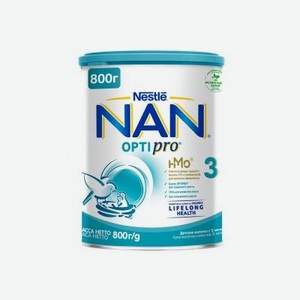 Молочко Nestle NAN 3 детское Optipro 800 г