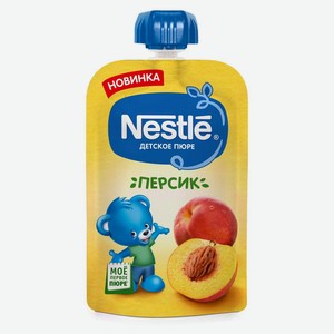 Пюре Nestle 90г персик