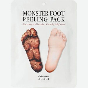 Носочки для пилинга Chamos Acaci Monster Foot Peeling Pack 6,5 мл
