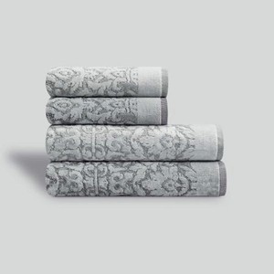 Комплект полотенец Togas Изар серый с тёмно-серым из 4 предметов