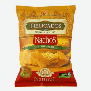 Чипсы Delicados Nachos кукурузные оригинальные 150 г