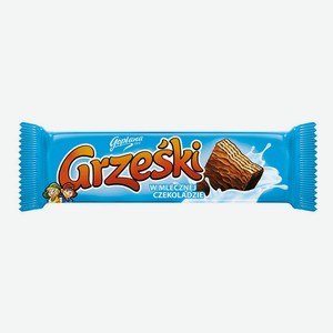 Вафля Goplana Grzeski в молочном шоколаде с какао кремом, 36 г