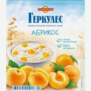 Каша овсяная Русский Продукт с абрикосом, порционная 1 шт. 35 г